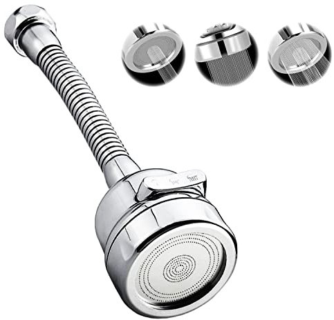 Aireador grifo cocina 3 modos con manguera acero inoxidable flexible adaptador grifo cocina difusor grifo cocina alcachofa grifo cocina manguera boquilla extensor cabezal grifo cocina