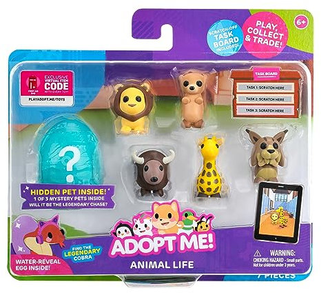 Adopt Me! Me - Playset Multipack 6 Animal Life