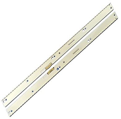 CARZE Retroiluminación LED (2) Compatible con Fit For Samsung UE49KU6400U UE49KU6450 UE49KU6452 UE49KU6459 UE49KU6400 UE49MU6500 UE49MU7400 UE49KU6670U UE49KU6500 Tiras de luz de Fondo de TV