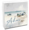 Interluxe Holzblock - Ahoi Holzbild mit Boot Maritim - Dekobild aus Holz mit Anker Schild als Holzaufsteller Meer Küste Strand Urlaub