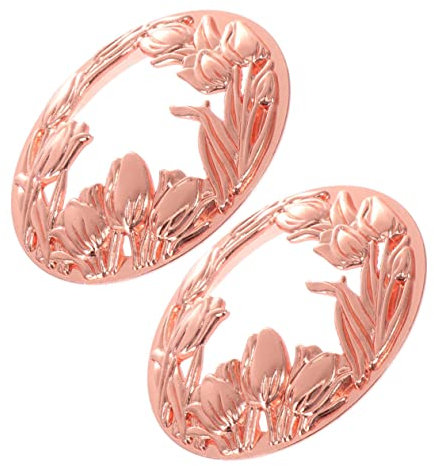 IMIKEYA 2 Stück Duftkerzen-Abdeckungen Kerzenglas-Aufsätze Hohle Aroma-Kerzendeckel Geschmücktes Zubehör Winddichte Kerzen-Abdeckung Ornament-Topper Kappen Kerzengläser-Deckel