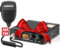 ABBREE Radio CB per camion a lungo raggio AM FM professionale CB Radios, design compatto, canale di emergenza istantaneo 9/19, 40 canali completi, microfono palmare, display LCD, VOX (AR-M6)