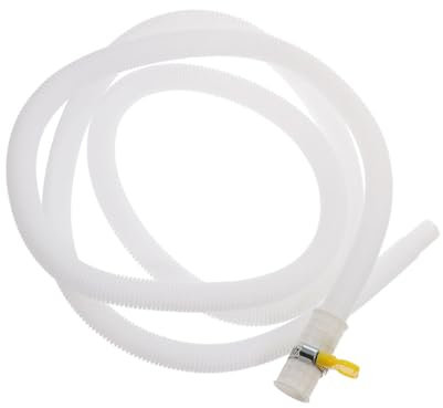 Mikinona Tubo Di Scarico Per Condizionatore Flessibile Da Adatto Per Sfiato Condensato Facile Installazione Per Uffici e Hotel Include Fascetta Di Fissaggio Resistente e Pratico Per