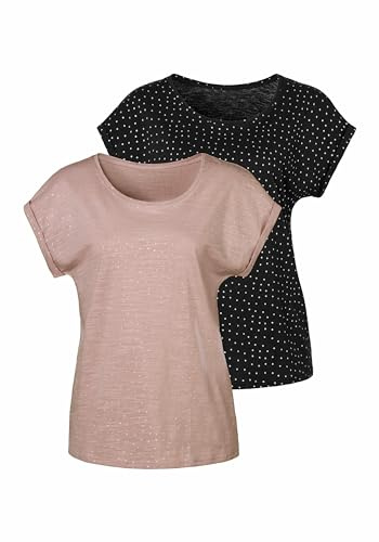 VIVANCE Damen Kurzarmshirt