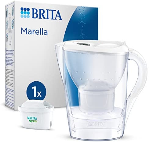 Brita Jarra Filtrante Marella +1 Maxtra Pro PP Blanco Polipropileno 2,4 L 150 l