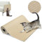 RenSheng Alfombrillas Rascadoras para Gatos, Alfombrillas Rascadoras para Gatos Autoadhesivas, Tapete Rascadoras para Gatos Cortables(Caqui, 40x200cm)