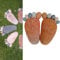 Pietra da calpestio per giardino, Pietra for prato con gradino di benvenuto for esterni, piastrelle for camminamento a forma di piedi for vialetto da giardino, pietra for gradini for abbellimento del