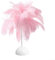 Niedliche Feder-Tischlampe verschönert Ihr Schlafzimmer mit modischem Licht (für Pink)