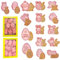 Emporte Pièce Pâques, Emporte Piece Patisserie, 3D Moule Biscuit, Cookie Cutter Plastique Enfant, Lot de 16 Pâques Emporte-pièces Moule, Lapins, œufs, Poussin