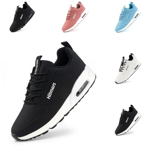 Turnschuhe Damen Sportschuhe Laufschuhe Joggingschuhe Straßenlaufschuhe Trainings Running Tennis Fitness Schuhe Sneaker Dwg823 Schwarz-Weiß EU 38