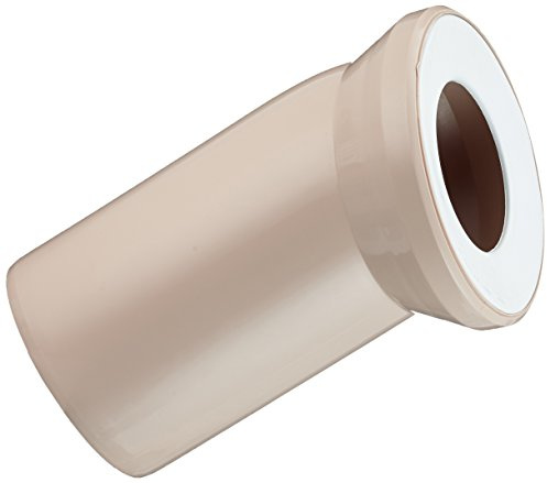 Viega 109578 Universal-Klosett-Anschlussbogen Nr.3813, 22.5 Grad 110 x 150 mm, bahamabeige