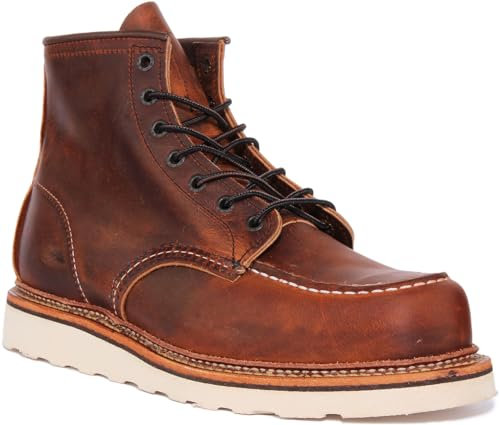 Red Wing Heritage Herren 20,690.8-15.2 cm Moc Lug, Kupfer rau und robust, 12 Women/9.5 Men