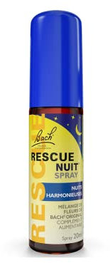 Unbekannt Bach Rescue Nacht-Spray Alkohol-Frei für Natürlicher Schlaf 20ml (1er Pack)