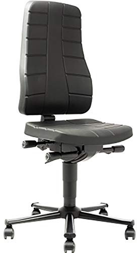 Arbeitsdrehstuhl Integralschaum Highline H.450-600mm m.Rollen