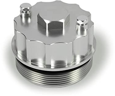 Alu Ã–lfilter Adapter für Ã–ltemperatur Geber 8-Zyl. 1031015