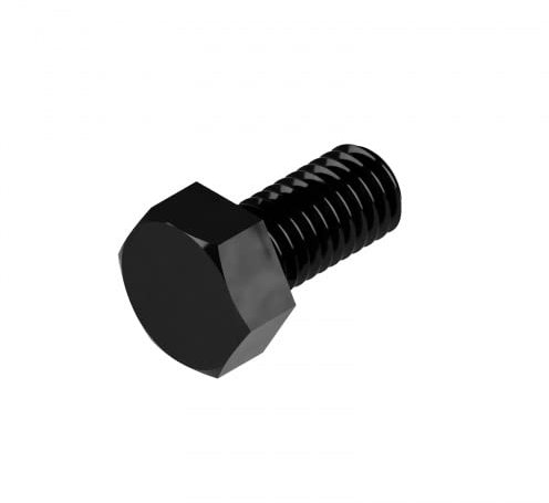 50 Feingewinde Sechskantschrauben DIN 961 8.8 M12x1,25x100