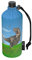 Emil Trinkflasche aus Glas für Mädchen & Jungen isolierte Glasflasche für Schule, Freizeit, Sport: Kinder & Eltern Dinosaurier 0,4l