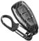 Carrfan Carbon Remote Key Fob Hülle für Fords/Focus/Fiesta/Kuga/C-Max