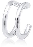 Elli Earrings Ear cuff Clamp Single Geo Basic Minimal 925 Sterling Silver