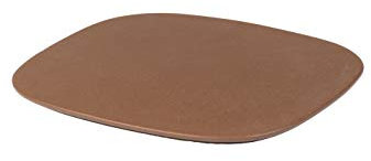 Broste Copenhagen Vils Rustic Brown Servierteller 22 x 22 cm