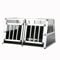 Chameleon Lightweight Aluminium Pet Car Travel Crate for Dog in Transport (Large Double Door)