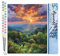 Figured'Art Malen Nach Zahlen Erwachsene Bär und Sonnenuntergang - Paint by Numbers Basteln DIY Bastelset 40x50cm ohne Holzrahmen