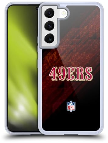 Head Case Designs Offizielle NFL Unschärfe San Francisco 49Ers Logo Gelhülle [Militärischer Schutzgrad] Kompatibel Mit Samsung Galaxy S22 5G Und Kompatibel Mit MagSafe