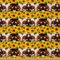 Loussiesd Kuh Polsterstoff für Stühle Kuhfell Sonnenblume Draussen Stoff von The Yard FarmPferd Kuhfell Blüte Blumen Blumen Dekostoff für Polster und Heimwerkerprojekte Gelb Braun 920x150cm