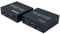 DGODRT Extensor HDMI USB, KVM Extender Transmisión de 50m/165ft sobre un Cable Ethernet Cat5e/6/7, Soporte 1080p@60Hz, EDID, Salida del Bucle, Control de Teclado y Mouse