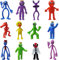 NILUTO 12 Pcs Rainbow Friends Gaming Action Figures, Gift for Kids Halloween Thanksgiving Christmas Birthday Gifts for Kids Gifts Party Supplies (PT22-01)