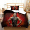 FIKUP WEW Bettwäsche 135x200 cm,Roman Reigns Bettwäsche Set,2-teilig, Bettbezug Für Jungen Und Mädchen,Kissenbezug 80x80cm,doppelbett (A,135x200/80x80cm)