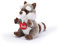 Trudi Trudino Waschbär Plüschtier Waschbär. Geburtstagsgeschenk 9x13x15cm Größe XS | Trudini Classic Plüschtier | Modell 51343