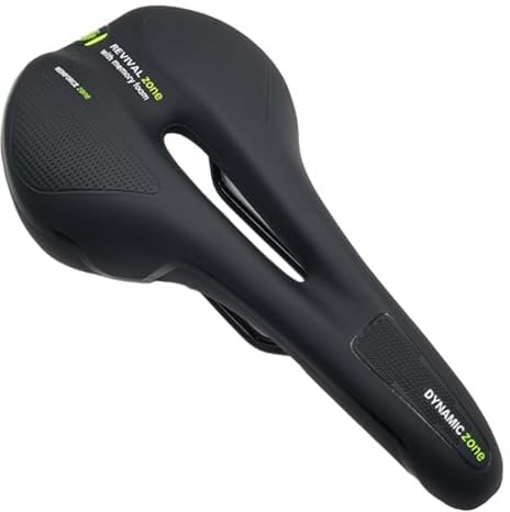 Sièges de vélo pour homme – Selle de vélo confortable, coussin de siège de vélo universel, siège de vélo souple, siège de vélo large absorbant les chocs pour VTT, BMX et vélos de route Zorq