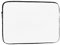 Broleo Housse pour ordinateur portable résistant aux chocs - Housse fine et légère pour un usage quotidien - Blanc uni - 17