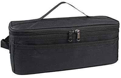 Rurunklee Camping Utensils Storage Bag Cooking Utensils Organizer Bag Camping Cutlery Pouch Portable Toiletry Bag Wash Bag for Travel Picnic Barbecue