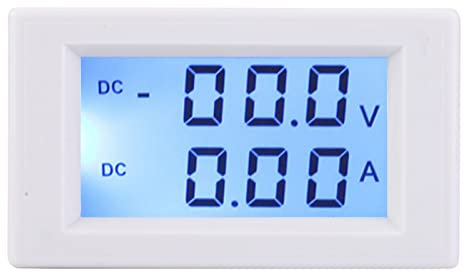 genaues DC-Messgerät D85-3050 Digitales Volt-Ampere-Messgerät Gleichzeitige Spannungs- und Stromanzeige Breiter Bereich und isolierte Messungen Unverzichtbar für erneuerbare