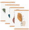 Sanauto 4 Set A1 Posterleiste Posterschiene Posterleisten, Magnet Magnetische Holz Poster Aufhänger Halter Rahmen Leisten Bilder Bild Bilderleiste Bilderrahmen 60x90 61x91.5(61cm,Teakholz,4 Packungen)