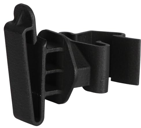 Agrarzone Breitbandisolator T-Pfosten schwarz 25x Zaunpfosten Weidezaun | T-Post, Weidezaunpfähle, für Weidezaunband, robust