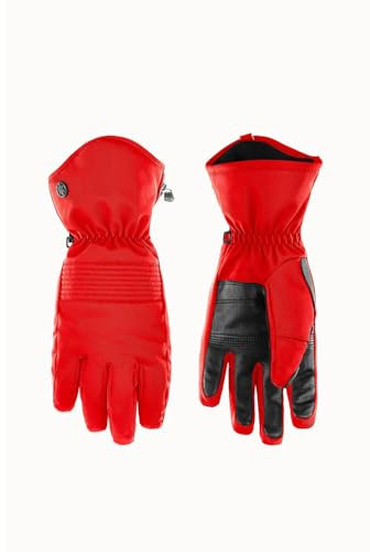 Poivre Blanc - Ski-/Schneehandschuhe Stretch Ski Gloves 0870 Scarlet Red Damen – Größe M – Rot