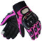 LIUCHUCHU Guanti Moto Guanti for Touch Screen da Moto da Donna Rosa Guanti da Moto da Cross con Dita Intere Guanti da Ciclismo MTB Traspiranti Estivi Guanti da Moto(Pink,S)