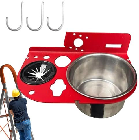 Porte-outils pour échelle, Porte-outils pour organisateur d'échelle | Support de stockage d'outils de travail d'échelle, support organisateur d'outils à main électronique