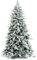 BAKAJI Albero di Natale Artide Innevato Super Folto, Molto Pieno, Rami Pino Floccato, Decorazione Natalizia Bianca Addobbo Altissima Qualità Montaggio Semplice, Apertura Ombrello, Foltissimo (180 cm)