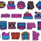 Aufkleber 100 Neon Sprüche Sticker Set Wasserfeste Vinyl Decals Aesthetic Inspirierend Zitate Motivations Sticker Für Laptop Handy Vision Board Scrapbooking Tagebuch Mappen Fotoalbum Tassen Skateboard
