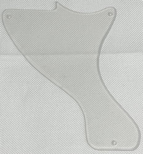 For Fit Gibson LP Jr.Les Paul Junior Style Guitar Pickguard (1-lagig, transparent)