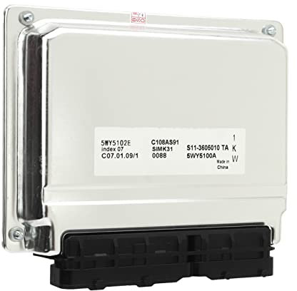 Brilluxa Motorsteuermodul ECM, Ersatz für Aluminiumlegierung ECU -Platine, kompatibel mit Joyner 800ccm Motoren, 5WY5102E Motor Computereinheit