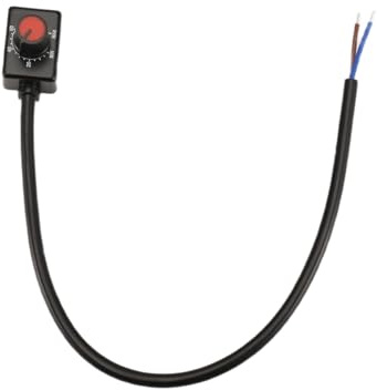 Jrudjsnhhty DC 0/1-10V Knob LED Dimmer, Passive No Flicker Dimmer PWM Dimming for 0-10V or 1-10V Dimmable Electronic LED Driver 1Pc