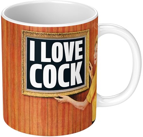 Dean Morris Cards I Love C*ck Funny 11oz Ceramic Mug
