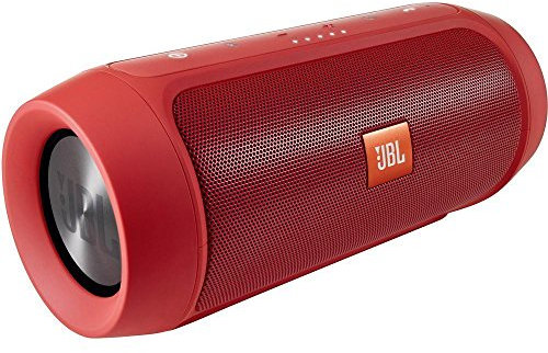 JBL Charge 2+ - Altavoz portátil inalámbrico con Bluetooth (entrada estéreo de 3,5 y función Compartir; compatible con dispositivos Apple iOS y Android), color gris