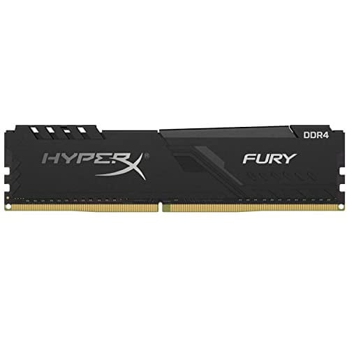 HyperX FURY DDR4 4 GB, 2400 MHz CL15 DIMM XMP - HX424C15FB/4, Black