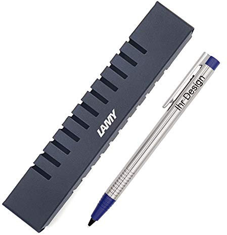 Lamy Druckbleistift logo matt Modell 105, blau, mit Gravur (Lasergravur), V60